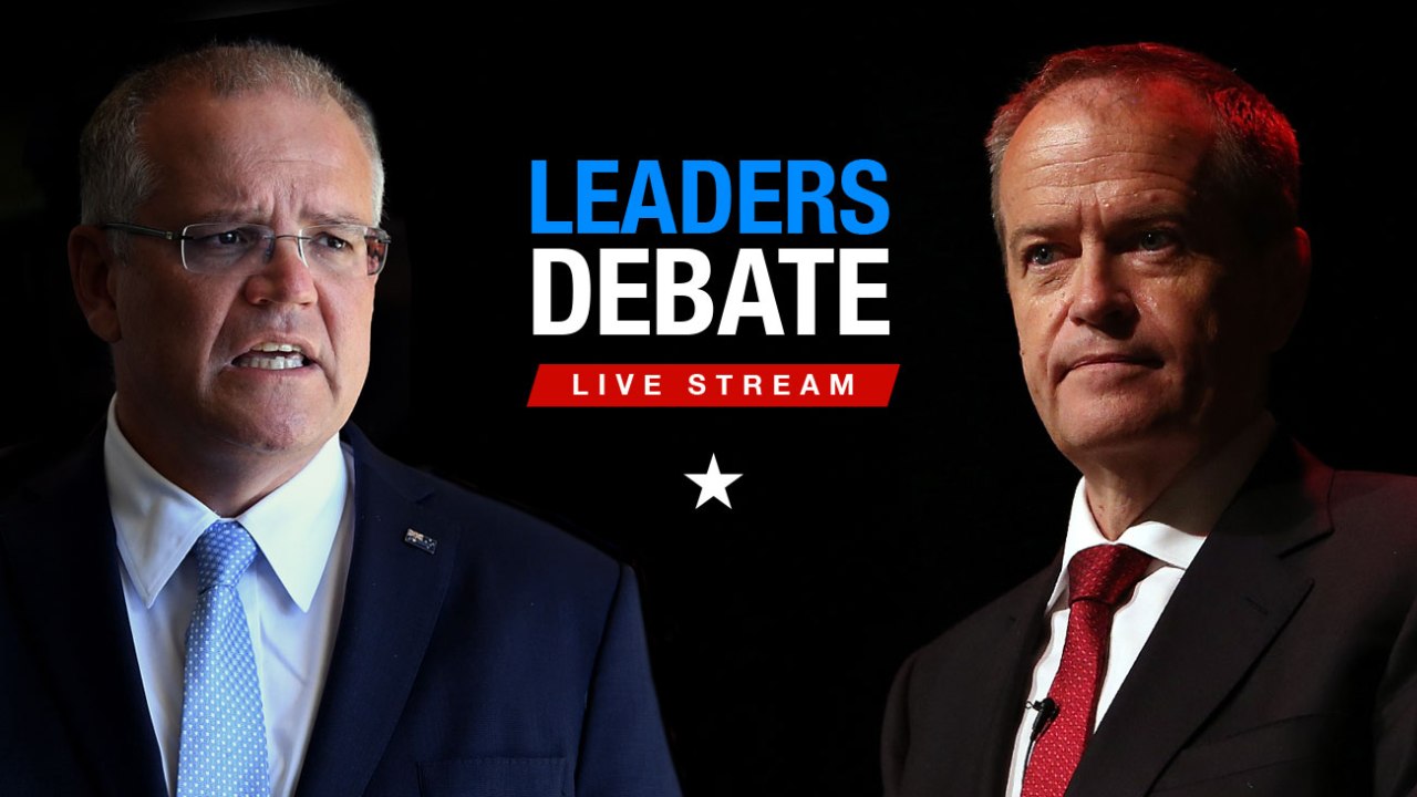 Federal Election Scott Morrison Bill Shorten Face Off In Brisbane Debate The Courier Mail 