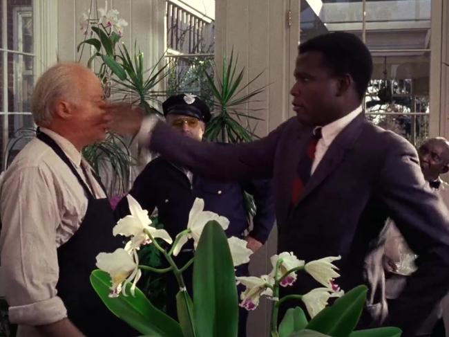 Sidney Poitier in a scene from In the Heat of the Night