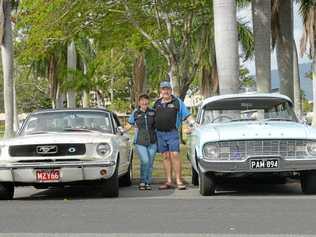 MOTOR HEADS: Annette and Merv Ferguson of the Early Falcon Car Club of Qld Rockhampton chapter. Picture: Jann Houley