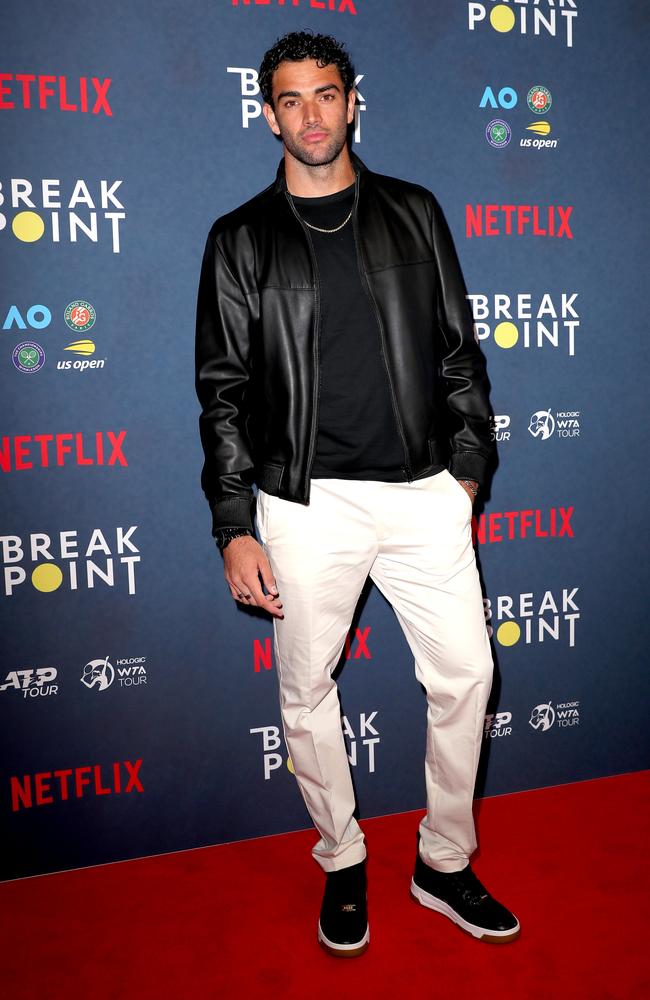 Tennis stars shine on Break Point red carpet as Nick Kyrgios, Costeen Hatzi  attend Netflix premiere at Australian Open 2023