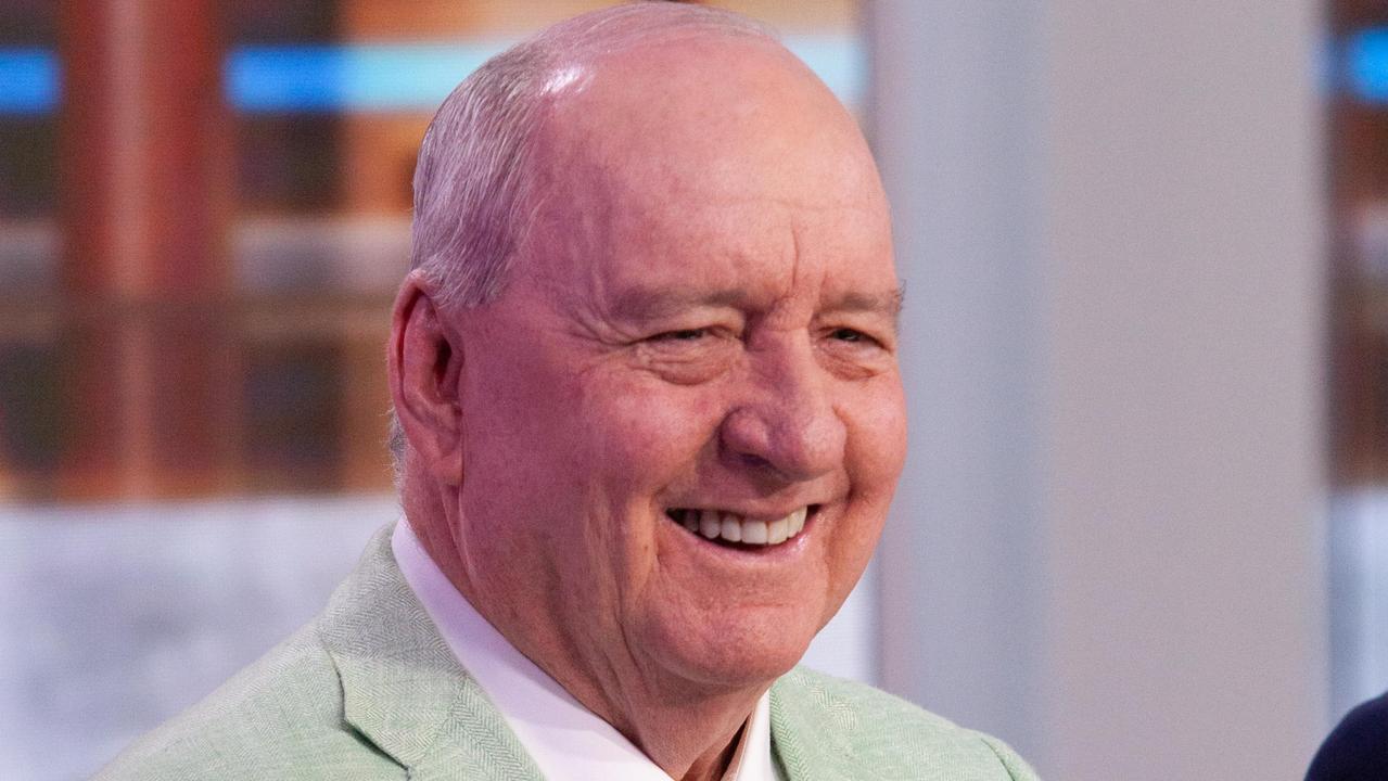 Alan Jones couldn’t contain his excitement at Saturday’s result. Picture: 7 News