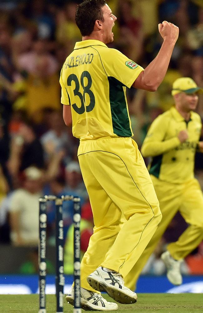 Josh Hazlewood bowled better than his figures would suggest.