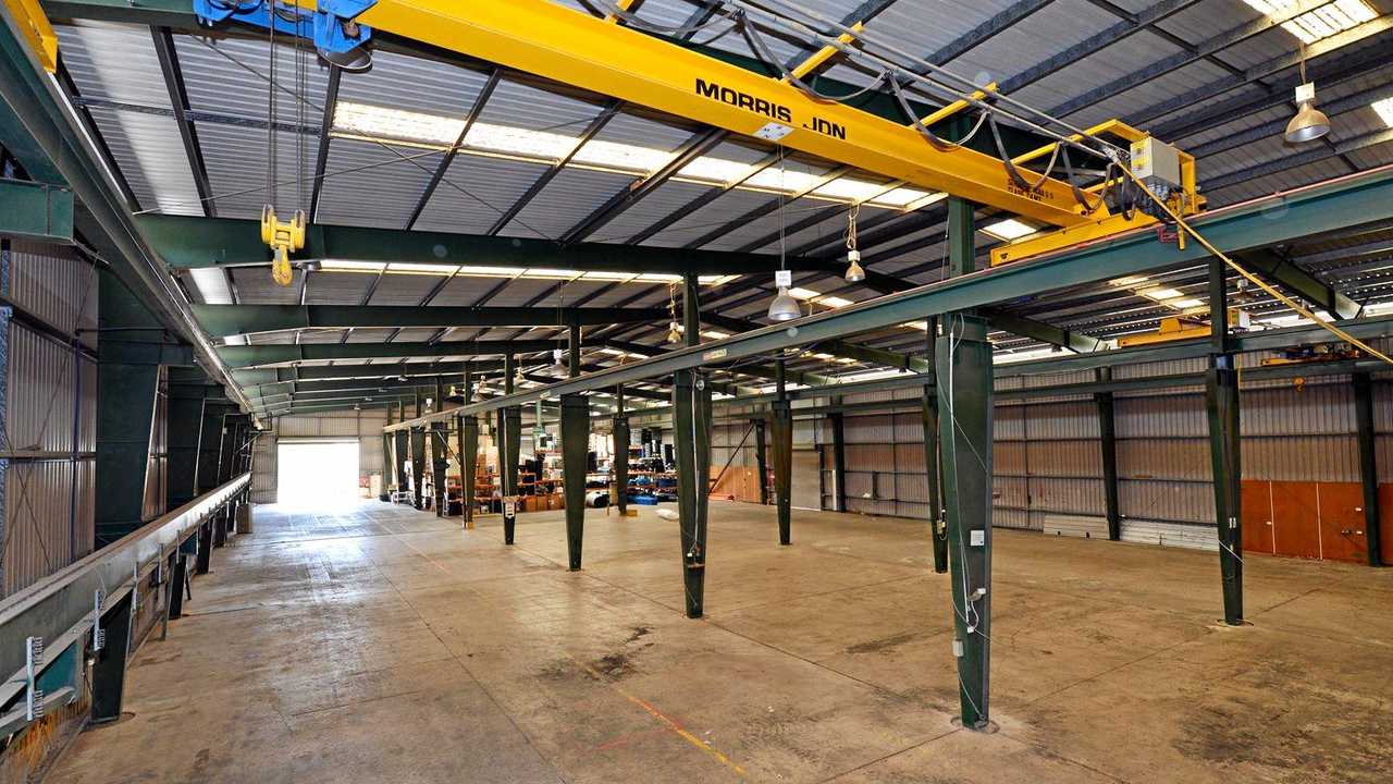 A Yandina industrial shed sells for $1.85 million post-auction. Picture: Ray White