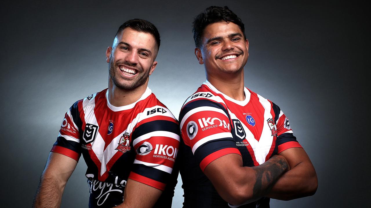 Roosters premiership heroes James Tedesco and Latrell Mitchell were included in the Players’ 13 Dream Team.