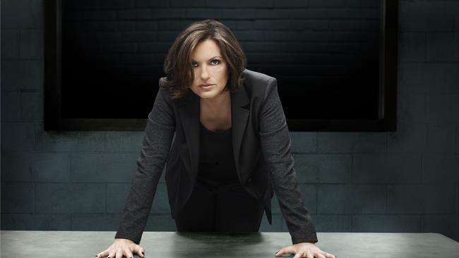 Does it all ... Mariska Hargitay says her character Olivia Benson is a “total badass”. Picture: Supplied