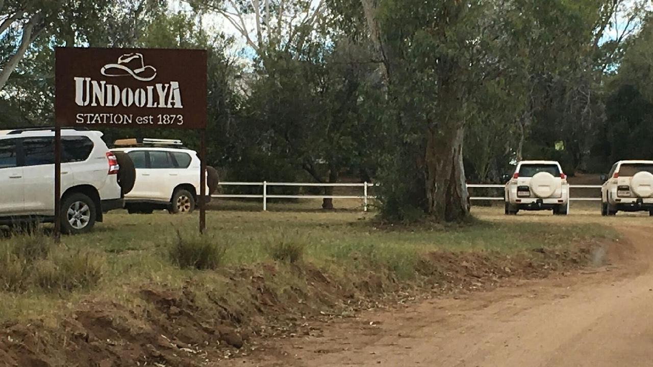 A 19-year-old man’s body was found on a road near the historic Undoolya Station.