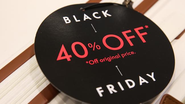 The Black Friday Sales give shoppers a chance to get some bargains before Christmas. Picture: NewsWire / Gaye Gerard