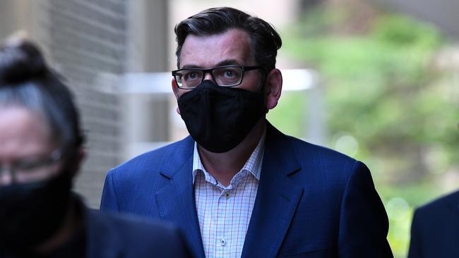 Victorian Premier Daniel Andrews in Melbourne. Picture: Penny Stephens