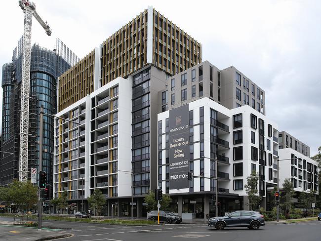 Meriton Apartments in Green Square. Picture: Gaye Gerard/NCA NewsWire