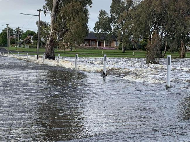 Forbes in Central West NSW is facing its worst flood since 1952. Picture: Facebook