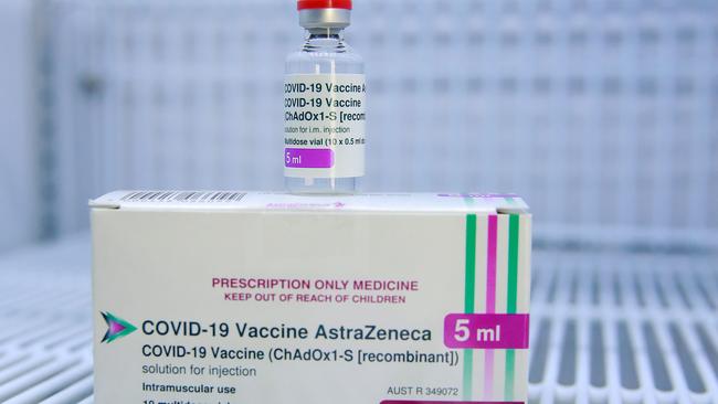 Australia has contracts to obtain more than 58 million doses of the AstraZeneca vaccine. Picture: Justin Lloyd