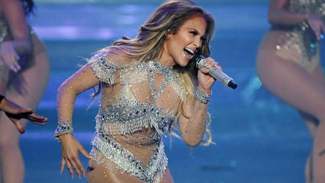 Jennifer Lopez has said goodbye to Las Vegas in a very JLo kind of way. Picture: Getty Images for Caesars Entertainment