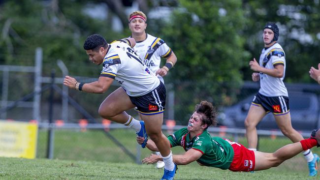 Magpies No.13 Chris Faagutu . Picture: Jerad Williams