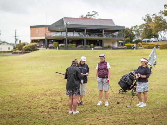 GREEN LIGHT: social golfers will be able to return to Northern Rivers courses in groups of four from tomorrow. Photo contributed.