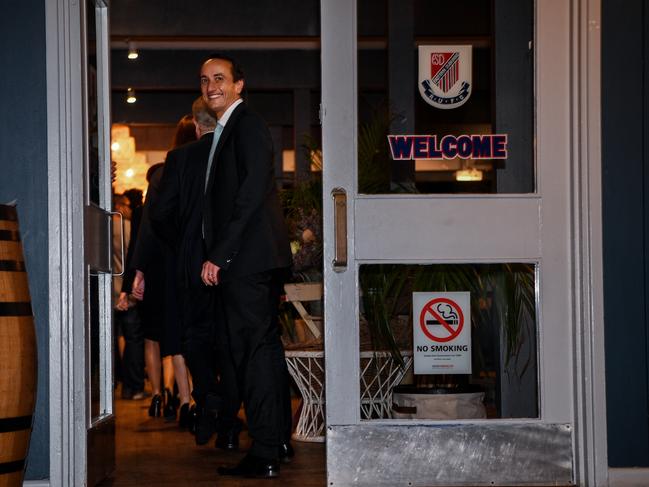 Liberal party pre-selection candidate Dave Sharma is seen at the Liberal Party pre-selection meeting for the seat of Wentworth in Sydney, Thursday, September 13, 2018. The Liberal Party will pre-select its candidate for former prime minister Malcolm Turbull's seat of Wentworth on Thursday evening, ahead of a by-election on October 20. (AAP Image/Brendan Esposito) NO ARCHIVING