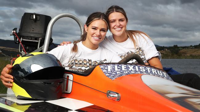 Sisters Grace Vanderfeen and Georgia Palmer say they want to pass on their love for the sport to their own young children. Picture: Nikki Davis-Jones