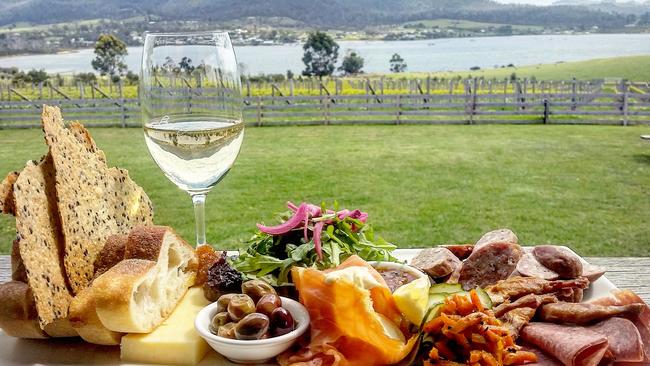 Bangor Music in the Vines will showcase locally sourced produce including Bream Creek and Leap Farm cheeses, beautiful Blue Lagoon Oysters, Bangor lamb and more. Picture: Lucy Bradshaw