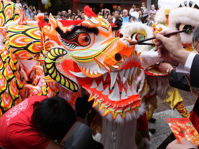 Chatswood is celebrating Chinese New Year with a three-week cultural celebration. Picture: Supplied