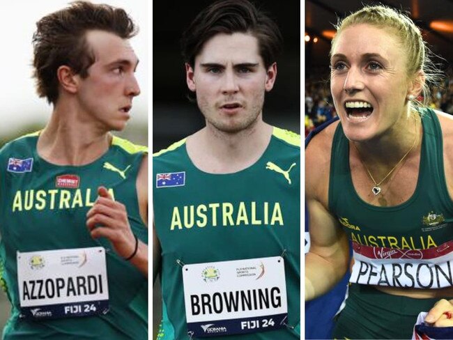 Rohan Browning has been caught up in a tricky relay situation.