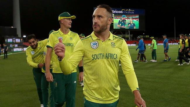 Faf du Plessis. Loves a mint.