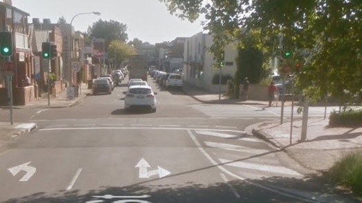 Church St. Maitland where a woman was allegedly hit in the face in an unprovoked attack. Google street view.