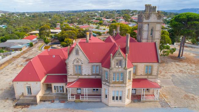 The Victor Harbor castle at 27-31 Renown Ave is grand at every turn.