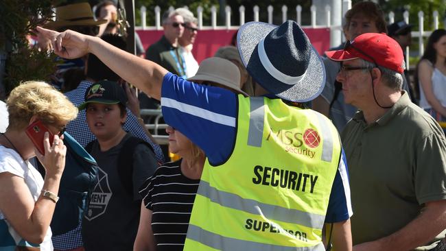 Unsuspecting fans were not let in after their tickets were found to be unauthorised. Picture: Greg Wood