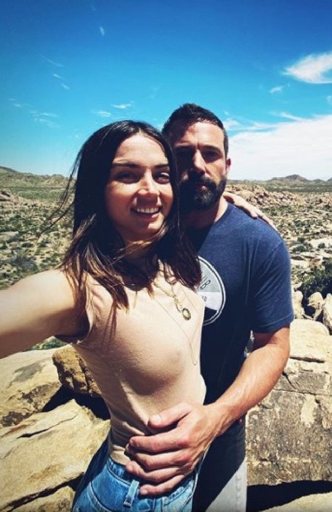 Ben Affleck and Ana de Armas are Insta official.