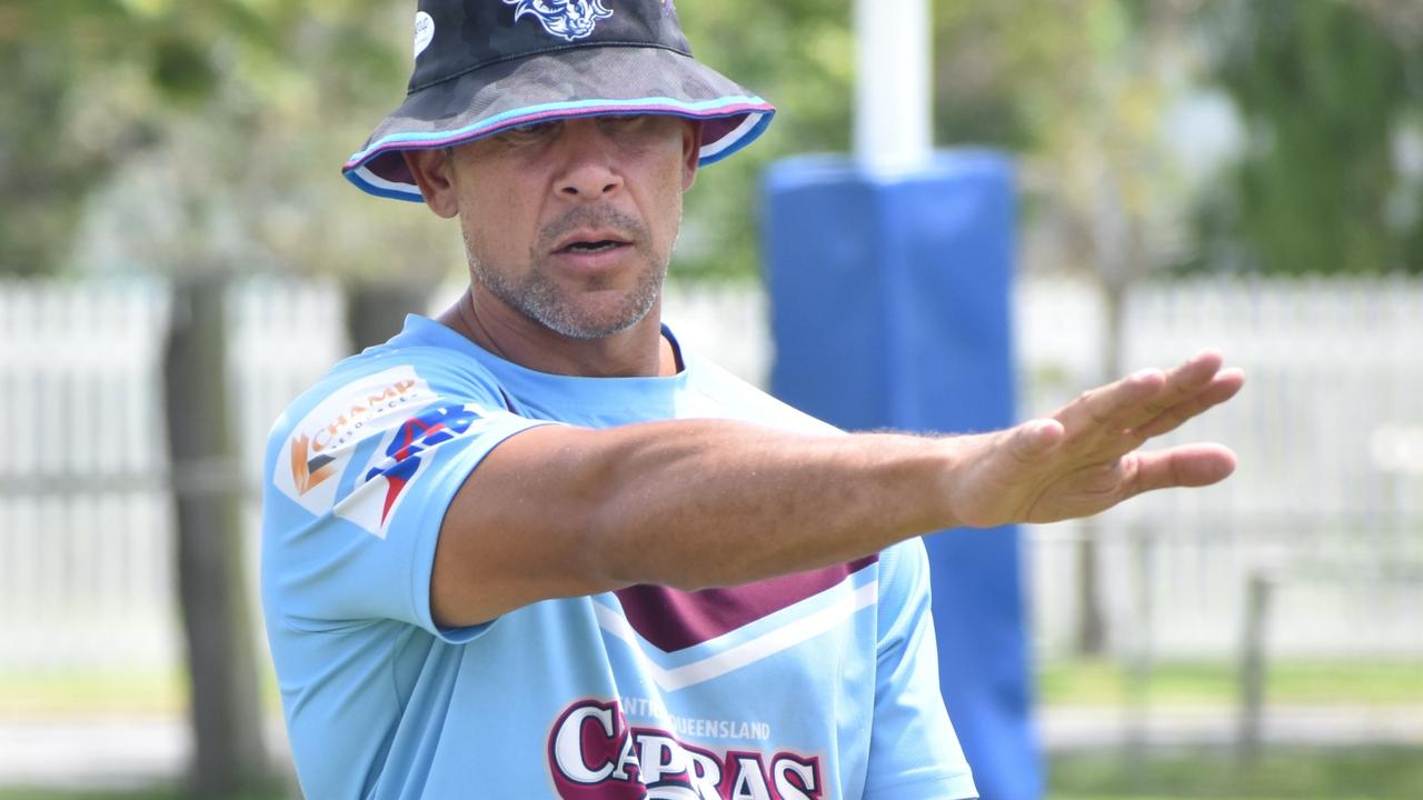 CQ Capras head coach Lionel Harbin.