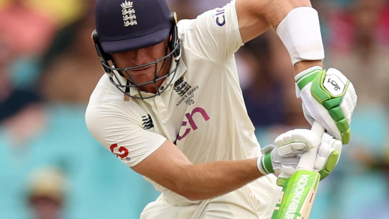 Jos Buttler and England showed plenty of guts to secure a draw at the SCG. Picture: Getty Images