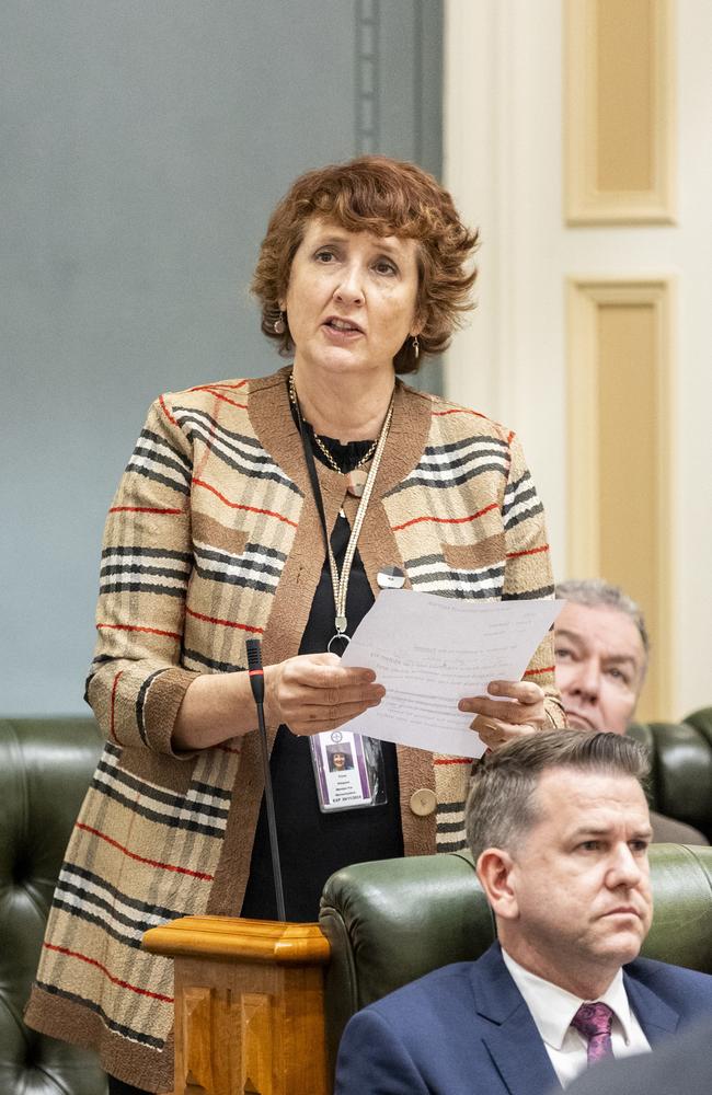 Member for Maroochydore, Fiona Simpson at Parliament House.