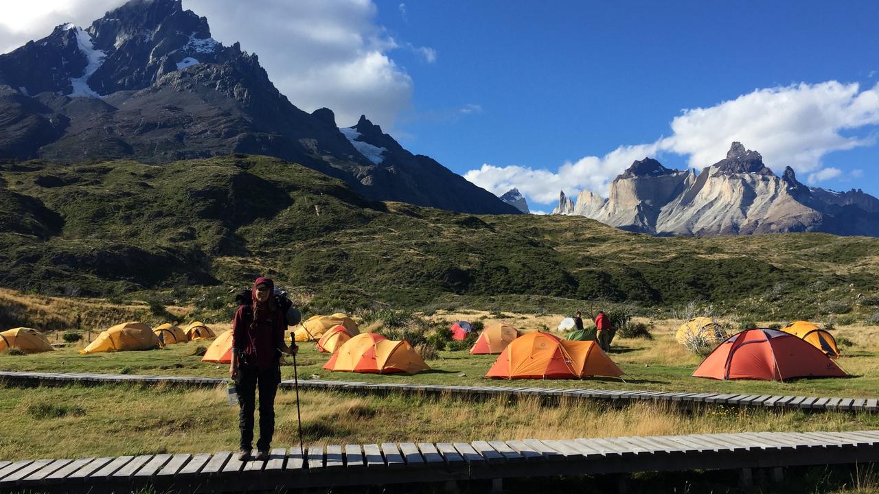 Rhianna Knight got the idea for Team Timbuktu in Patagonia. Picture: Supplied.