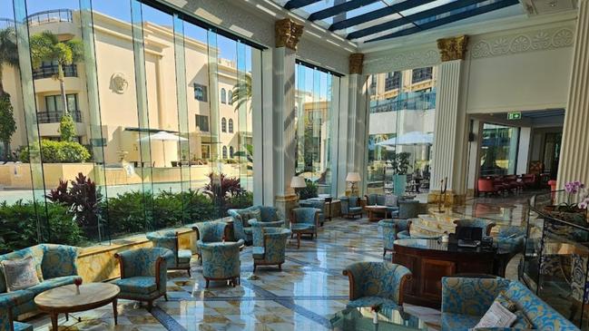 James Rossetti shared a photo from inside the five-star Imperial Hotel on the Gold Coast. Photo: James Rossetti/Google Reviews