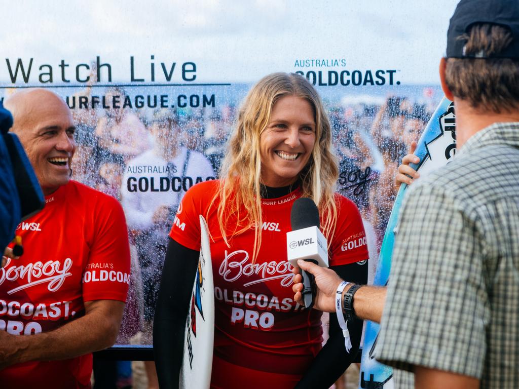 Bonsoy Gold Coast Pro World Surf League stars Kelly Slater, Steph