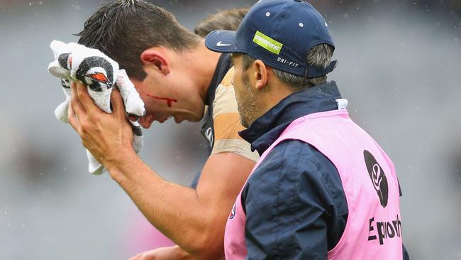 Players who suffer head knocks will face longer lay-offs. Picture: Getty Images