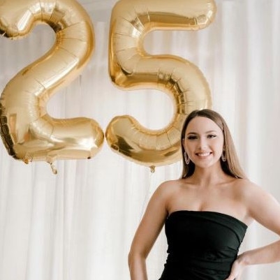 Eminem’s daughter Hailie Jade Mathers posted a photo on Instagram for her 25th birthday. Picture: Instagram