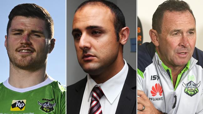 John Bateman, Isaac Moses and Ricky Stuart.