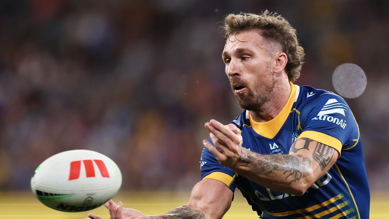 Bryce Cartwright of the Eels. (Photo by Mark Kolbe/Getty Images)