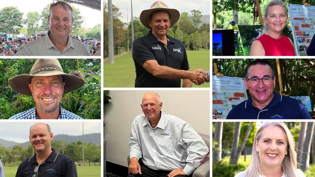 The newly elected 2024 Rockhampton Regional Council mayor and councillors.