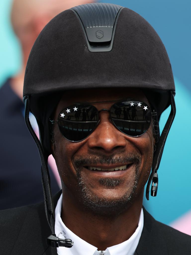 ‘Snoop Horse’: Rapper steals the show at equestrian in Paris Olympics ...