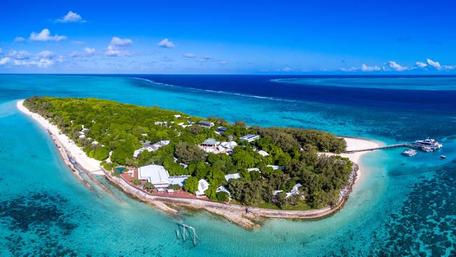 Heron Island is located about 80km off the coast of Gladstone and is in a Marine National Park Green Zone.