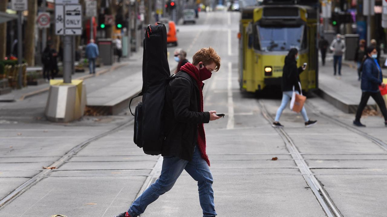 Melburnians may have to strap in for another seven days of lockdown. Picture: William West/AFP