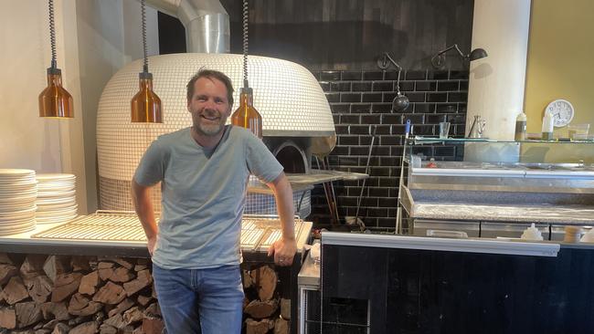 Peter Little, co-owner of Ember Pizza in Nuriootpa. Picture: Jason Katsaras