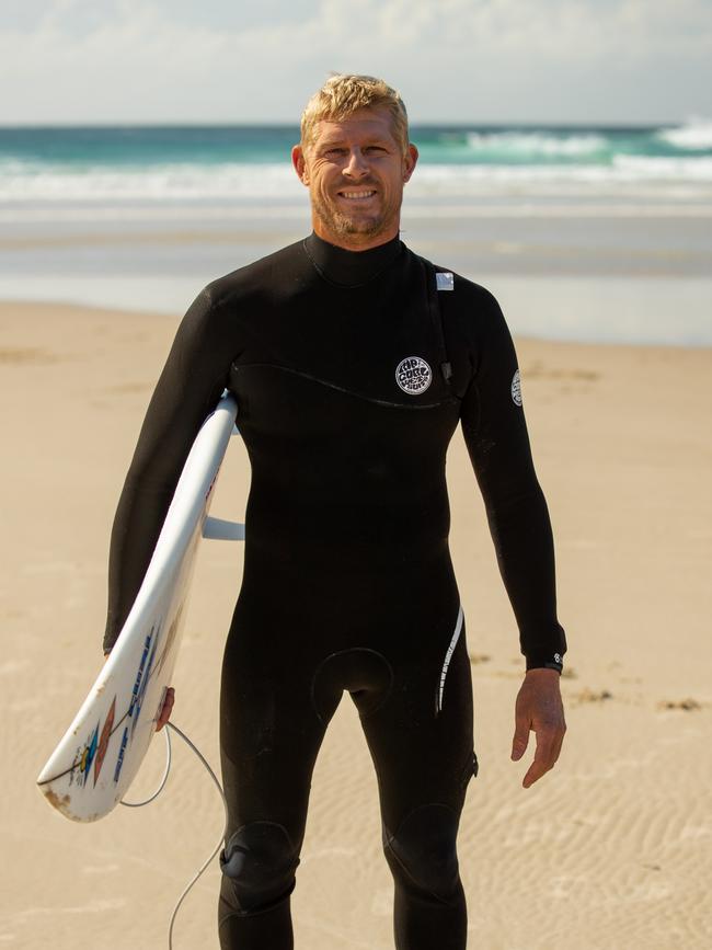 Aussie surfer Mick Fanning famously fought off a shark with a punch. Picture: Red Bull.