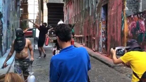 Tourists watched on in horror. Picture: Instagram/@joe_musco