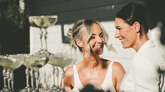 The happy couple have headed off on their honeymoon. Picture: Joseph Mayers Photography