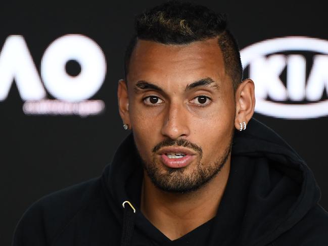 Fans have warmed to Nick Kyrgios behind the microphone.