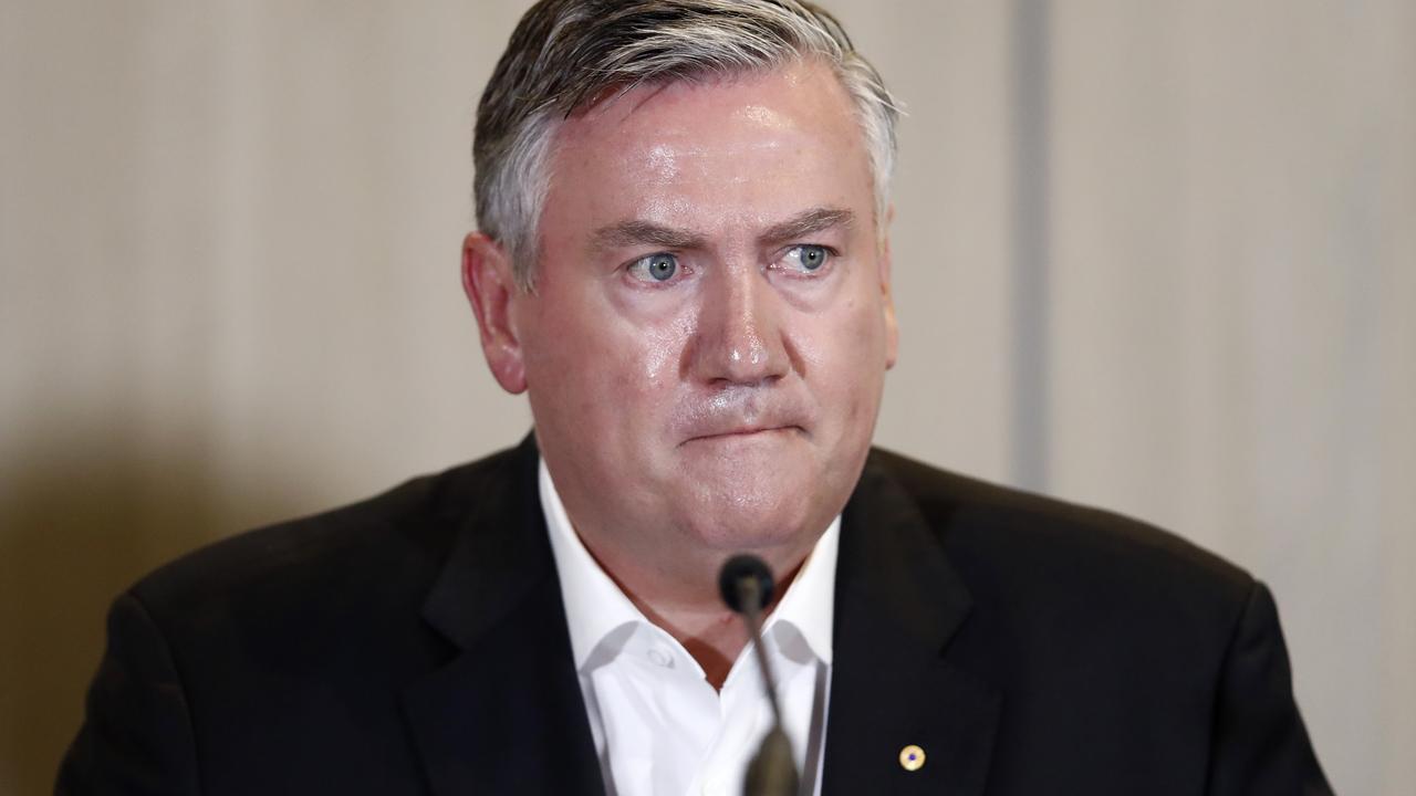 Eddie McGuire can’t escape headlines about Collingwood.