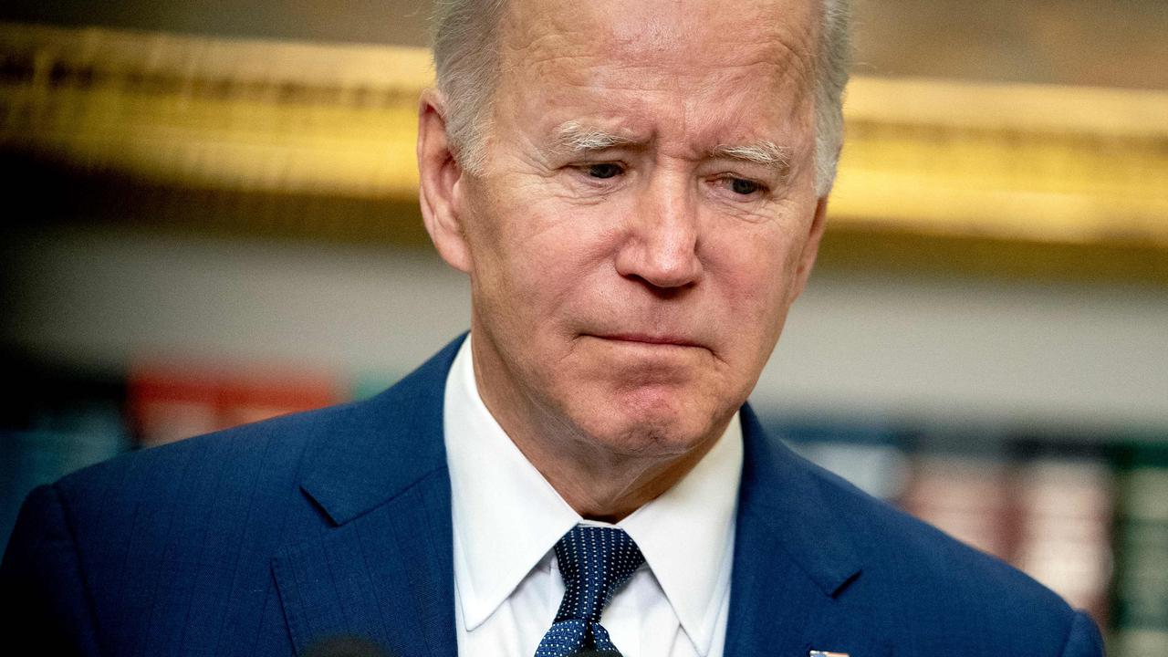 US President Joe Biden: ‘When in god’s name will we do what needs to be done?’ Picture: Stefani Reynolds/AFP