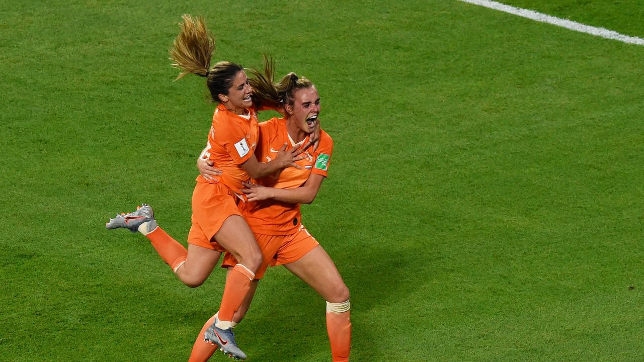 Why Netherlands' Danielle Van De Donk Wore Swim Cap At Soccer Game